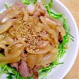 玉ねぎで増量☆豚の生姜焼き